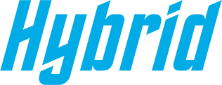 Hybrid logo
